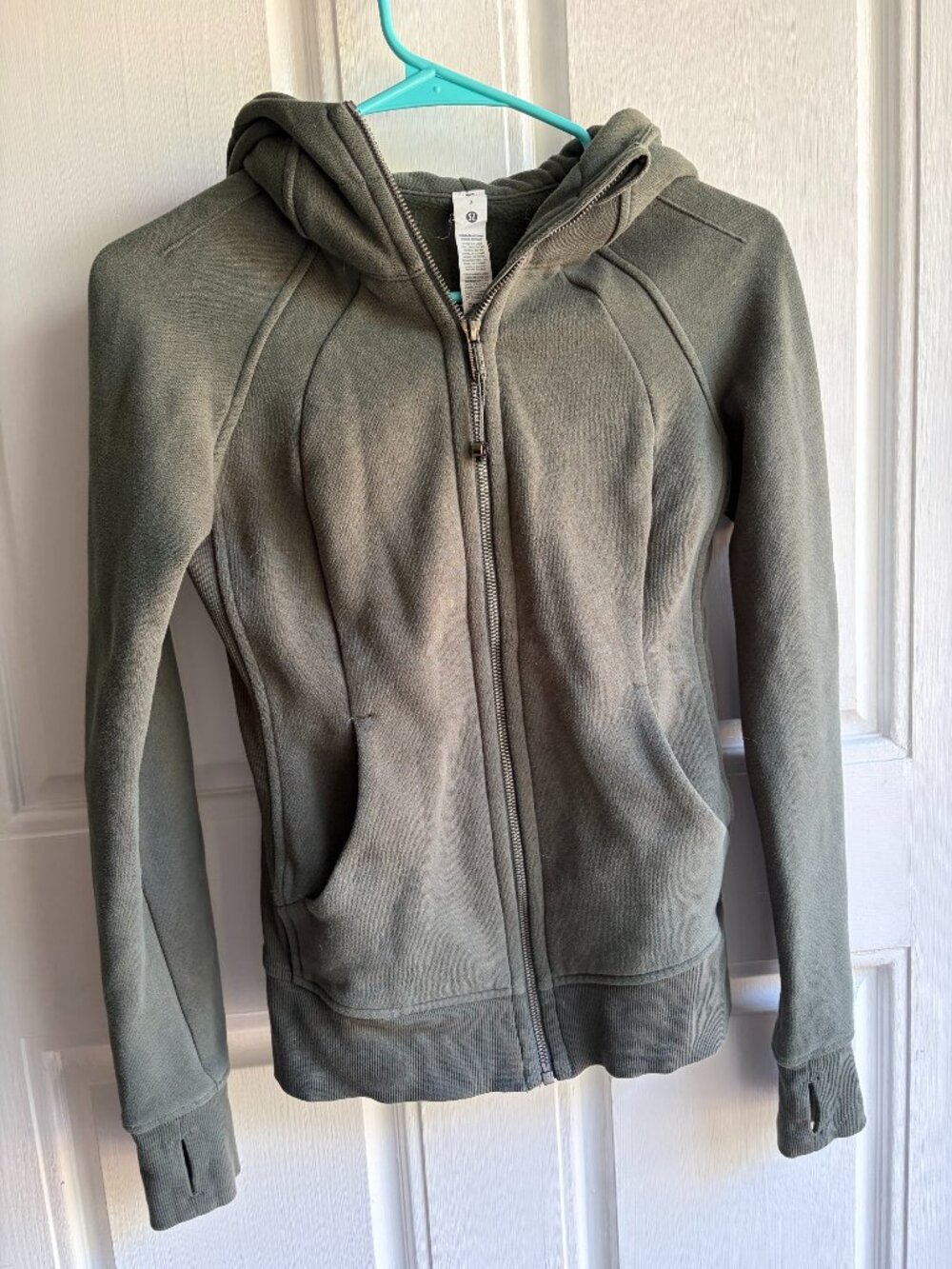 Lululemon Olive Green Jacket Size 2